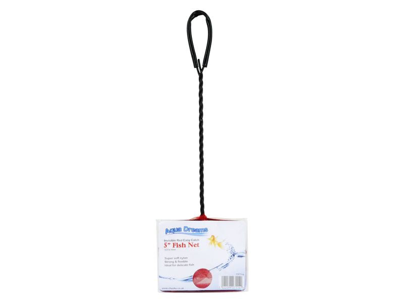 5" INVISIBLE RED H NET