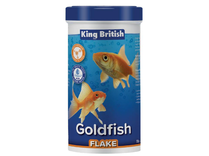 King British Goldfish Flakes