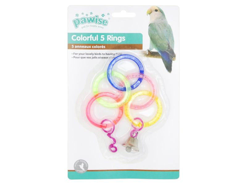 COLORFUL RINGS TOY & BELL