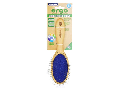 Ergo Wooden Double sided brush