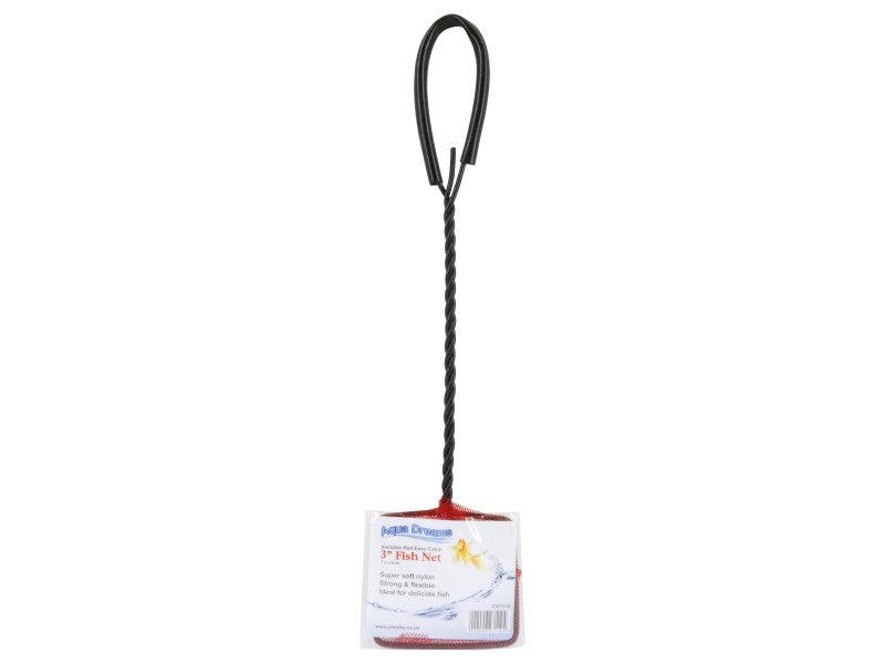 3" INVISIBLE RED NET