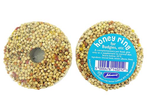 BUDGIE & PARAKEET HONEY RINGS