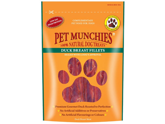 Pet Munchies Duck Breast 80g