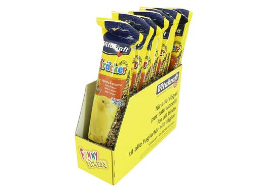 Canary Honey & Sesame Seed Sticks 2pk