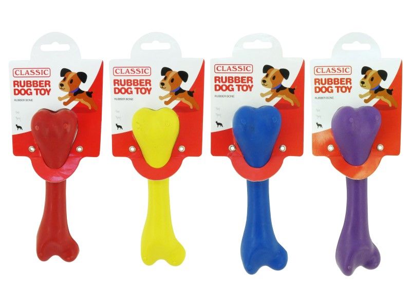 Classic Solid Rubber Bone 20CM