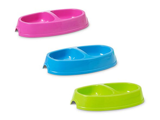 PICNIC TWIN CAT BOWL