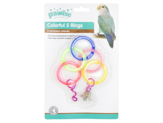 COLORFUL RINGS TOY & BELL
