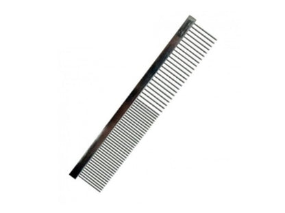ERGO STRAIGHT METAL COMB 7"